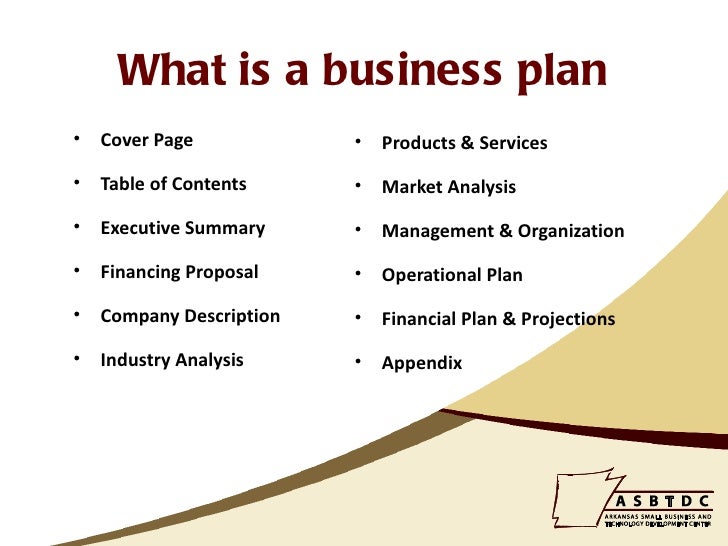 advantages of business plan
